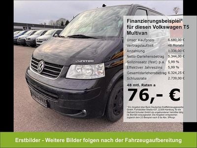 Schwarz Gebraucht 2009 VW Multivan United Van | 6.680 € (Guter Preis)