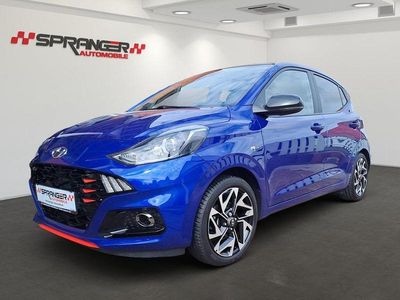 Gebraucht Hyundai i10 N Line 101 PS (74 kW) 2022 Blau Kleinwagen