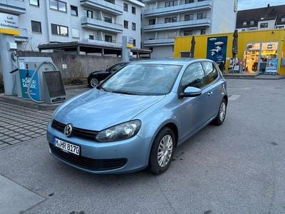 Gebraucht VW Golf VI Comfortline 80 PS (58 kW) 2009 Blau Kleinwagen