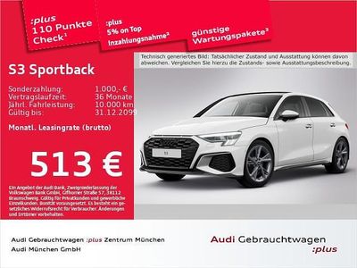 Ibisweiß Gebraucht 2024 Audi S3 Sport Limousine | 42.981 € (Fairer Preis)