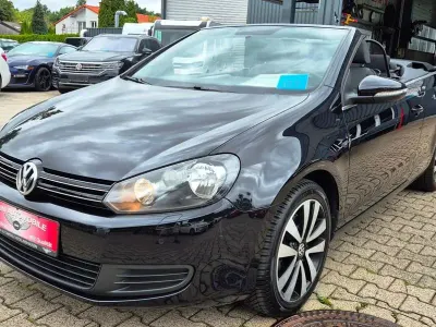Gebraucht VW Golf Cabriolet Basis 105 PS (77 kW) 2012 Schwarz Cabrio