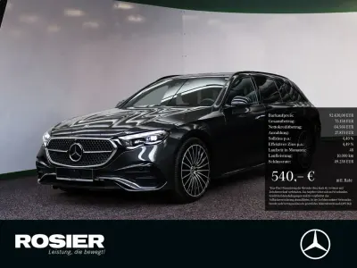 Gebraucht Mercedes E450 AMG line 367 PS (269 kW) 2026 Grau / graphitgrau Kombi