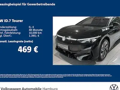 Neu VW ID.7 Pro 210 kW (286 PS) 2026 Schwarz Kombi