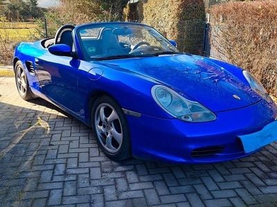 Gebraucht Porsche Boxster 228 PS (167 kW) 2004 Blau Cabrio