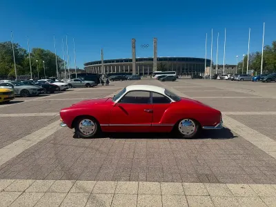 Brugt VW Karmann Ghia Karmann 1969 Rød Coupe