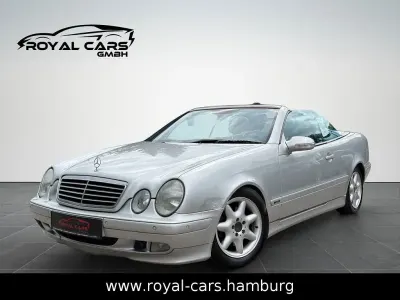 Używany Mercedes CLK230 Avantgarde 197 KM (144 kW) 2002 Srebrny Kabriolet