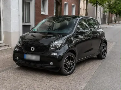 Gebraucht Smart ForFour 71 PS (52 kW) 2016 Schwarz Kleinwagen