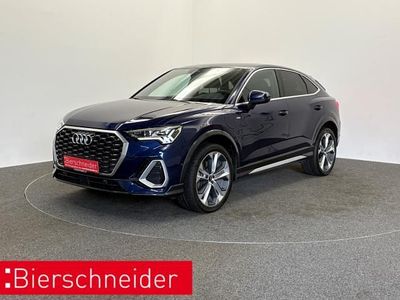 Blau Gebraucht 2021 Audi Q3 Sportback Sport SUV | 32.950 € (Etwas zu teuer)