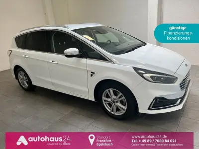 Gebraucht Ford S-MAX Titanium 150 PS (110 kW) 2022 Weiß Van / Kleinbus