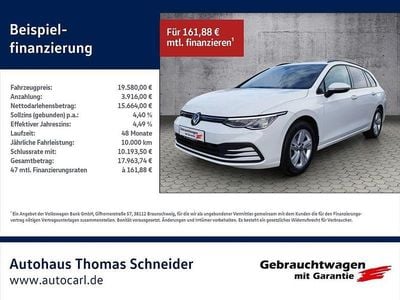 Second-hand VW Golf VIII Life 131 CP (96 kW) 2022 Alb Break