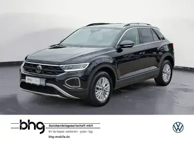 Gebraucht VW T-Roc Life 110 PS (80 kW) 2022 Schwarz SUV