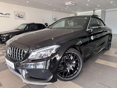 Gebraucht Mercedes C200 AMG line 184 PS (135 kW) 2017 Obsidianschwarz Cabrio