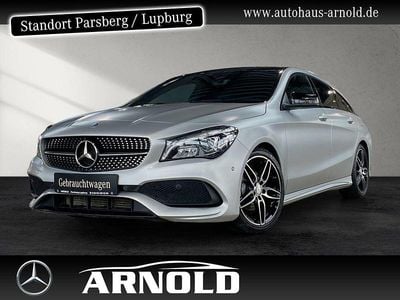Gebraucht Mercedes CLA200 Shooting Brake AMG line 156 PS (114 kW) 2017 Silber Kombi