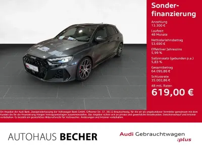 Brugt Audi RS3 Ambiente 400 HK (294 kW) 2024 Grå Sedan