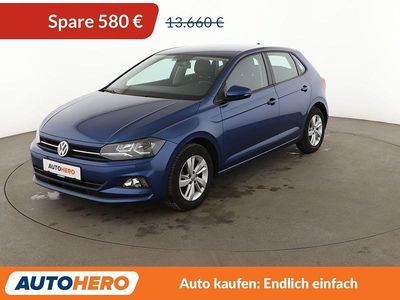 Blau Gebraucht 2018 VW Polo Comfortline Kleinwagen | 13.080 € (Fairer Preis)