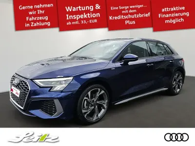 Gebraucht Audi A3 S-Line 150 PS (110 kW) 2023 Navarrablau metallic Limousine