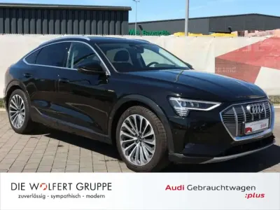 Usata Audi e-tron Advanced Plus 300 kW (408 CV) 2023 Nero SUV