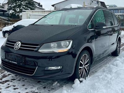Gebraucht VW Sharan Allstar 150 PS (110 kW) 2017 Schwarz Van / Kleinbus