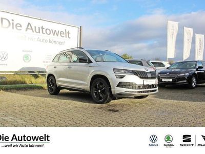 gebraucht Skoda Karoq Sportline 4x4 2.0 TDI DSG NAVI LED GRA PDC