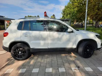 Gebraucht VW Tiguan Cup 177 PS (130 kW) 2015 Weiß SUV