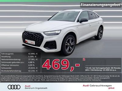 Gebraucht Audi Q5 Sportback S-Line 367 PS (269 kW) 2022 Weiß SUV