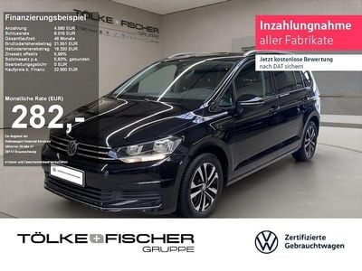 Usata VW Touran IQ Drive 150 CV (110 kW) 2020 Nero Monovolume