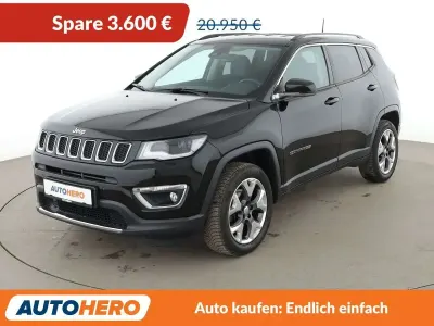 Gebraucht Jeep Compass Limited 170 PS (125 kW) 2020 Schwarz SUV
