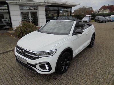 Gebraucht VW T-Roc Cabriolet R-line 150 PS (110 kW) 2024 Weiß Cabrio