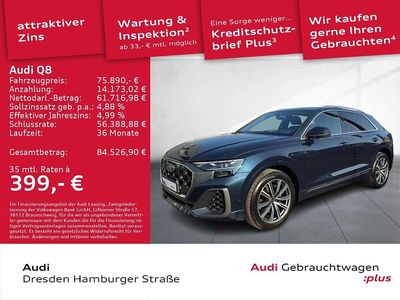 Gebraucht Audi Q8 Sport 340 PS (250 kW) 2025 Blau SUV