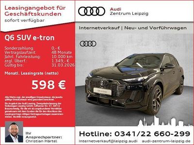 Neu Audi Q6 e-tron Performance 225 kW (306 PS) 2025 Schwarz SUV