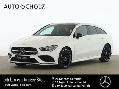 gebraucht Mercedes CLA220 d SB AMG+NIGHT+PANO+BURM.+LED+AMBI+WIDE+