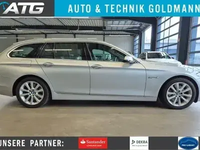 Gebraucht BMW 530 Luxury Line 258 PS (189 kW) 2016 Glaciersilber metallic Kombi