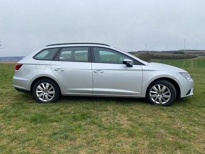 Usata Seat Leon ST 105 CV (77 kW) 2015 Argento Station wagon