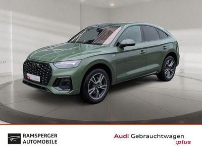 Gebraucht Audi Q5 Sportback S-Line 204 PS (150 kW) 2022 Grün (distriktgrün metallic) SUV