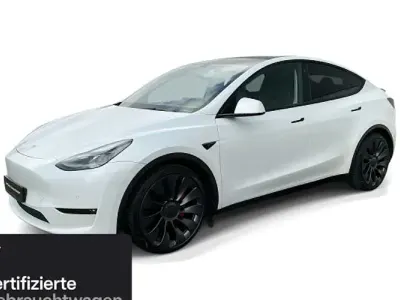 Gebraucht Tesla Model Y Performance 321 kW (437 PS) 2022 Weiß SUV