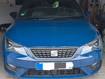 Usado Seat Leon ST XCELLENCE 150 HP (110 kW) 2017 Azul Carrinha