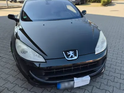 Gebraucht Peugeot 407 Coupe 204 PS (150 kW) 2009 Schwarz Coupé