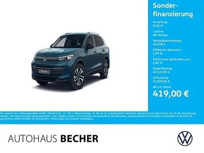 Nightshade blue metallic Neu 2025 VW Tiguan SUV | 44.220 € (Guter Preis)