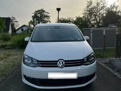 Gebraucht VW Sharan 184 PS (135 kW) 2017 Weiß Van / Kleinbus