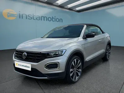 Gebraucht VW T-Roc Cabriolet 116 PS (85 kW) 2020 Silber Cabrio