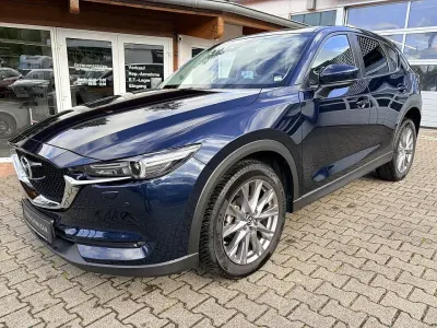 Gebraucht Mazda CX-5 Kangei 194 PS (142 kW) 2019 Mitternachtsblau metallic SUV