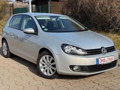 Gebraucht VW Golf VI Comfortline 122 PS (89 kW) 2009 Silber Kleinwagen