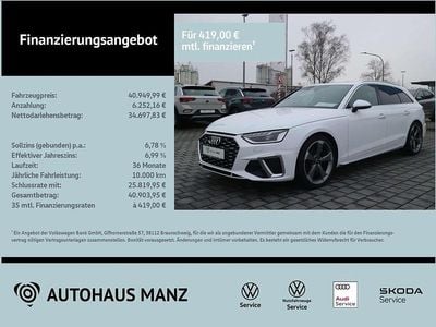 Usata Audi S4 Sport 341 CV (250 kW) 2023 Bianco Station wagon