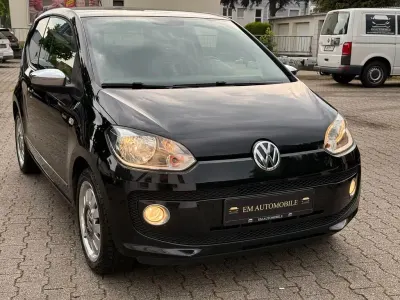 Gebraucht VW up! 60 PS (44 kW) 2012 Schwarz Kleinwagen