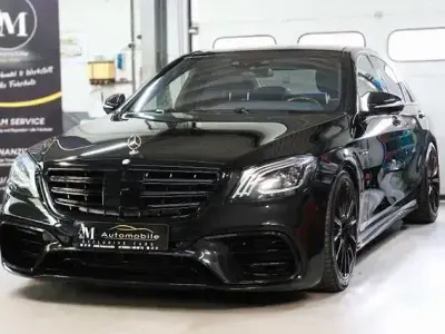 Używany Mercedes S500 AMG 455 KM (334 kW) 2014 Czarny Sedan/Limuzyna