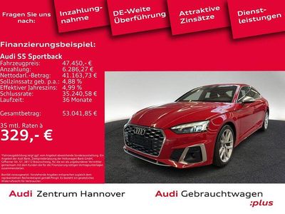 Tangorot metallic Gebraucht 2023 Audi S5 Sportback Ambiente Kleinwagen | 47.450 € (Superpreis)