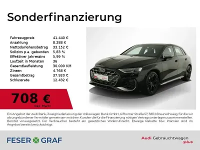 Gebraucht Audi S3 Sport 333 PS (244 kW) 2025 Mythosschwarz metallic Limousine