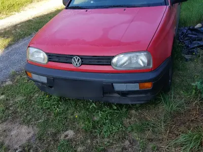 Gebraucht VW Golf III 75 PS (55 kW) 1994 Rot Kleinwagen
