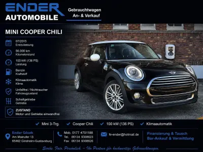 Gebraucht Mini Cooper Chili 136 PS (100 kW) 2015 Schwarz Kleinwagen