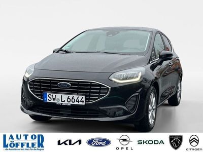 Gebraucht Ford Fiesta Titanium 125 PS (91 kW) 2023 Schwarz metallic Kleinwagen